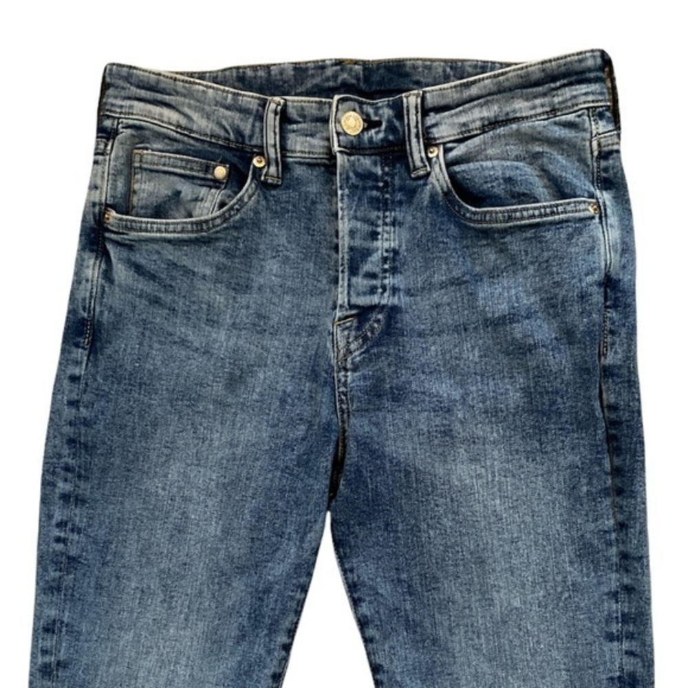 &Denim Skinny Stretch Button Fly High Rise Jeans Sz. 32 - Picture 3 of 9